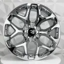 RIN 24X10 6-139.7 R1 SPORT 208 CHROME ET30 CB78.1