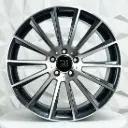 RIN 19X8 5-112 R1 SPORT F9730 GUNMETAL MACHINED FACE ET35 CB66.6