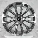 RIN 20X9 6-139.7 R1 SPORT TYH73 GUNMETAL MACHINE FACE ET28 CB78.1