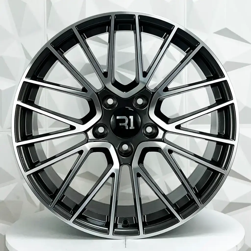 RIN 20X9.5 5-130 R1 SPORT H704F GUNMETAL MACHINE FACE ET46 CB71.6