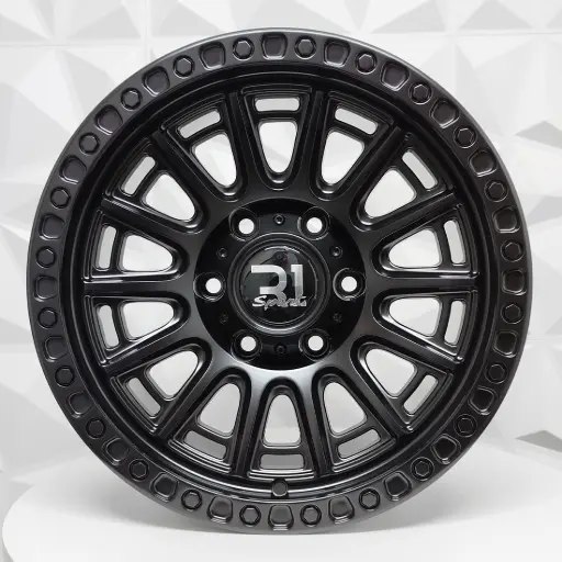 [168562] RIN 16X8 6-139.7 R1 SPORT RGW8857 MATT BLACK ET0 CB110 