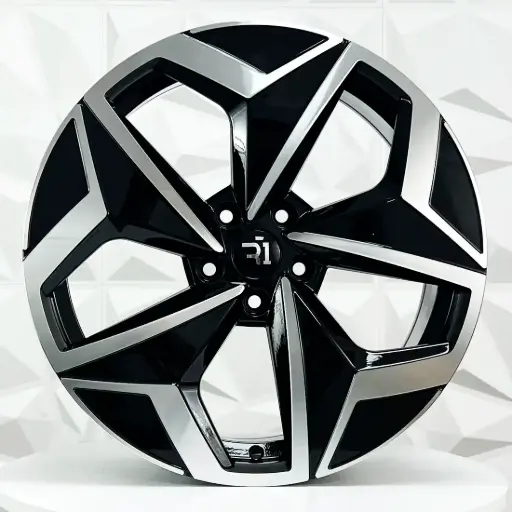 [192372] RIN 19X7.5 5-112 R1 SPORT R3262 BLACK MACHINE FACE ET40 CB57.1