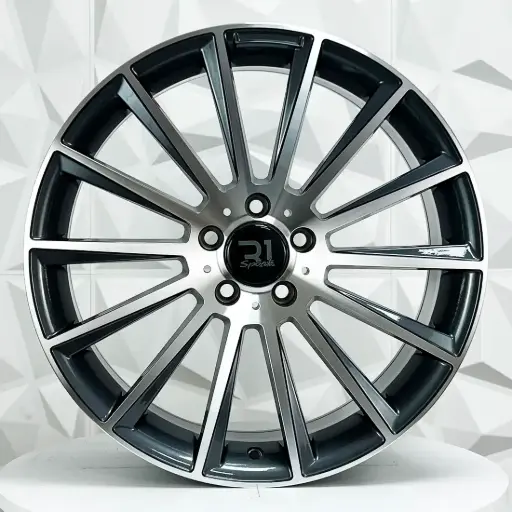 [208549F] RIN 20X8.5 5-112 R1 SPORT M073 GUNMETAL MACHINE FACE ET35 CB66.6